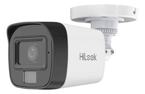 Cámara Bala Ip 4mp Micrófono + Dual Light / Ipc-b140ha-luc Color Blanco