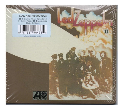 Cd Duplo Led Zeppelin - Atlantc 2, Cd Deluxe Edition