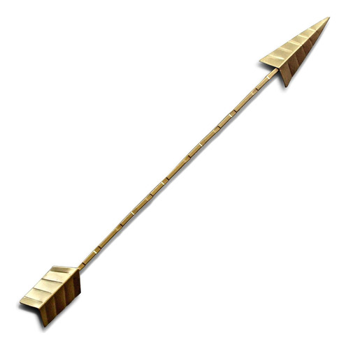 Wallcharmers Flechas De Hierro Fundido (oro, Flecha Simple)