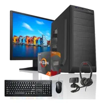 Comprar Pc + Monitor 22 + Perif: Amd 5700g 16gb 500gb Vega Wifi