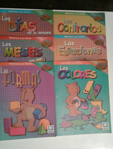 Los Meses Y Varios De Blibioteca Ositos /hemma Ediciones