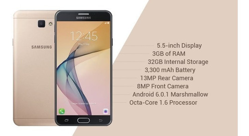 Celular Libre Samsung Galaxy J7 Prime 5.5'' 16gb 13mp/8mp 4g