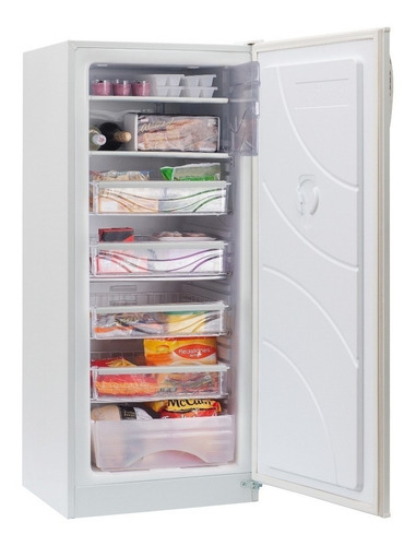 Freezer Vertical Briket Fv 6200 226l Blanco 220v