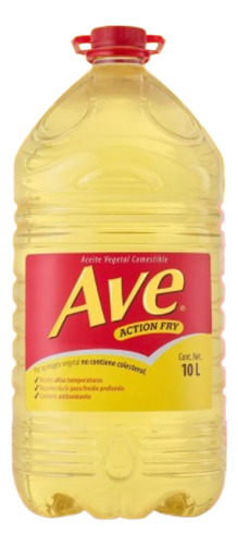 Aceite Vegetal Comestible Ave 10 Lts