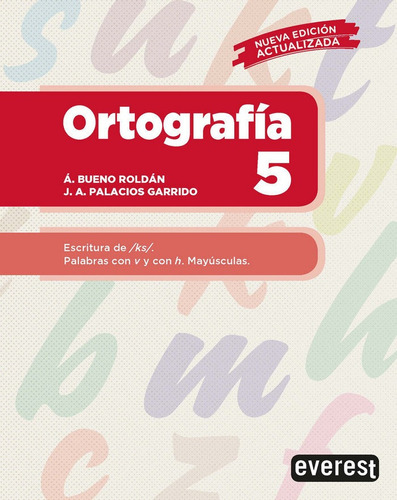 Ortografãâa 5, De Palacios Garrido, Jose Antonio. Editorial Everest, Tapa Blanda En Español