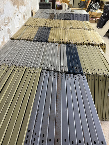Pack X 5 Unidades Estanteria Metalica 90x60 Usadas Gris