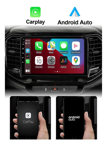 Multimidia Android Fiat Toro 2016-22 Octacore 6/64gb 4g