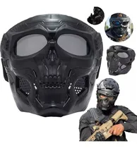 Comprar Mascara Skull Careta Casco Tactico Gotcha Airsoft Halloween