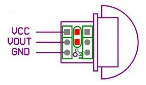 Sensor Movimiento Infrarrojo Epir Am312 For Arduino