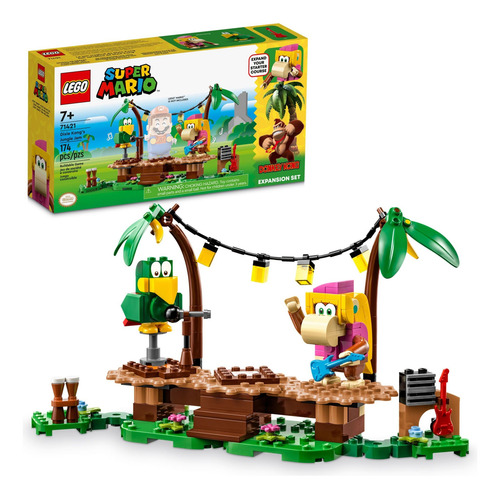 Set De Expansión Lego Super Mario Dixie Kongs Jungle Jam 714