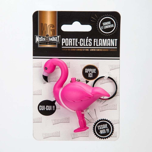 Imagen 2 de 5 de Oferta Del Dia Llavero Mister G Mg3121 Flamingo Luz Sonido T