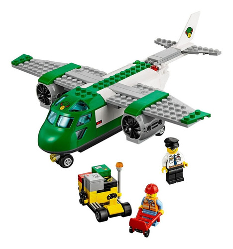 Set de construcción Lego City Airport cargo plane 157 piezas  en  caja