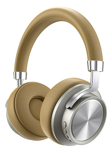 Audífonos Bluetooth Headset Hd800 Color Gris Beige