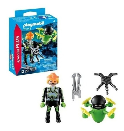 Playmobil Special Plus 70248 Agente Con Dron La Plata