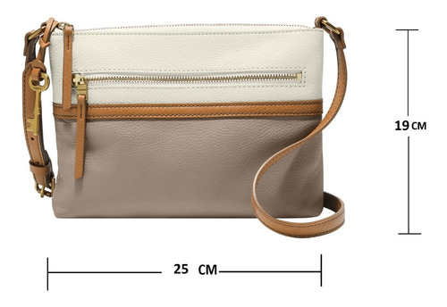 Imagen 6 de 9 de Fossil Bolsa Dama Fiona Crossbody Zb7266