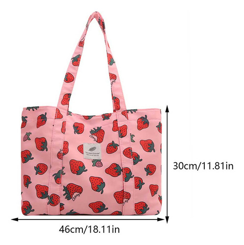 Para Bolso De Hombro A51b Con Estampado De Cerezas De Gran