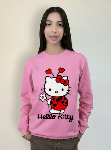 Polerón Polo Diseño Hello Kitty Mariquita Cod 001 - Senshi