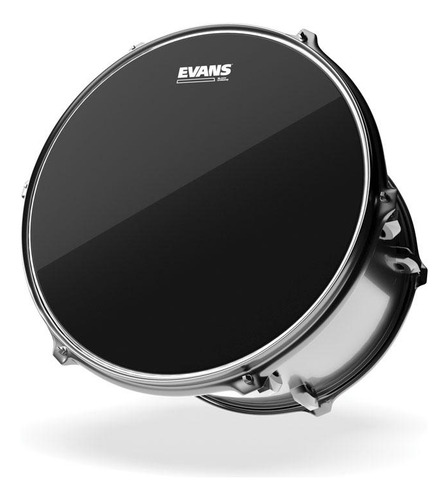 Pele Batedeira Para Caixa E Tom 10' Evans Black Chrome Tt10c