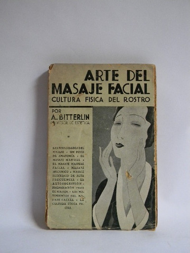 Arte Del Masaje Facial Cultura Física Del Rostro Bitterlin