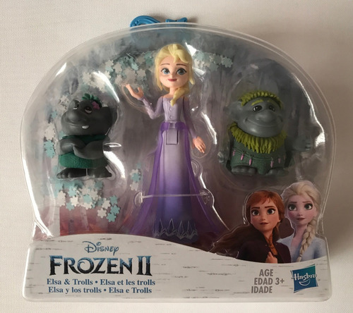 Elsa Y Los Trolls Frozen 2 Hasbro 2019 Disney Figura 11cms (Usado)