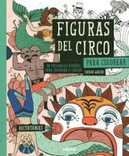 Libro Para Colorear - Figuras Del Circo