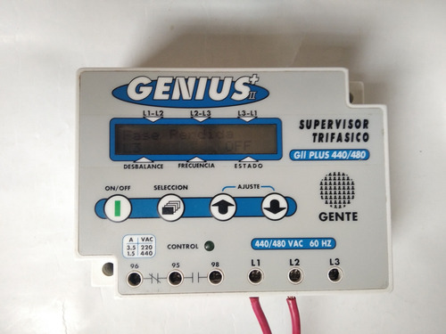 Supervisor Protector Trifásico Genius+ii Gii Plus 440/480 (Usado)