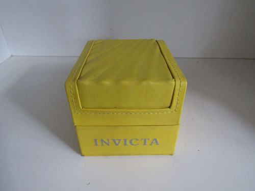 Invicta Pequeno Caixa De Relógio Stank Maleta Amarela Amarelo (Usado)