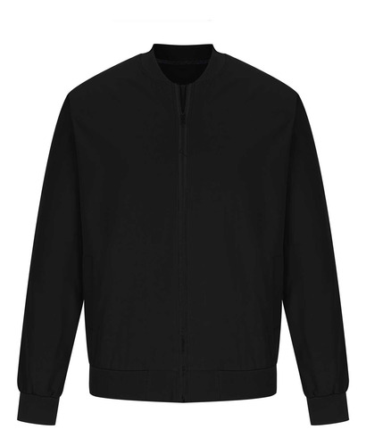 Blusas Masculinas Com Zíper E Gola Com Manga Comprida Jac