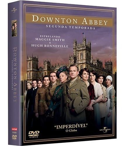 Dvd - Downton Abbey - 2ª Temporada - 4 Dvds - ( 2011 ) 