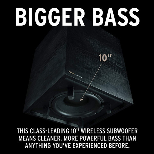 Imagen 5 de 6 de Barra De Sonido Cinema 600 Klipsch 3.1 Canales Subwoofer