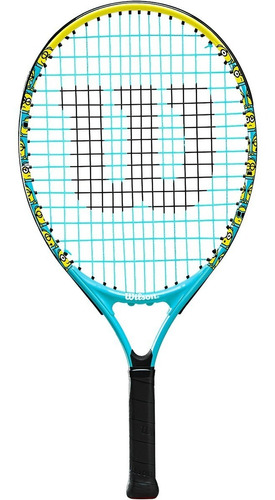 Raqueta Tenis Junior - Minions 2.0 Jr 21 - Wilson Color Celeste/Amarillo/Negro Tamaño del grip 3 1/2