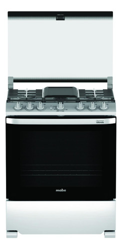 Cocina De Piso A Gas 76 Cm Inox Mabe - Emh7602jssy0