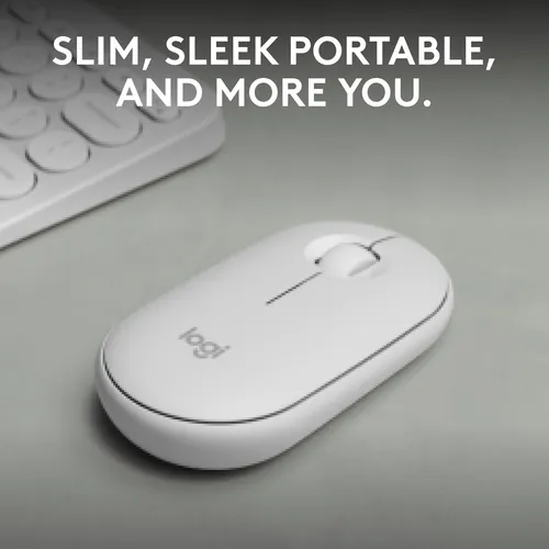 Ratón Logitech Pebble 2 M350s Slim Bluetooth Inalámbrico Bla