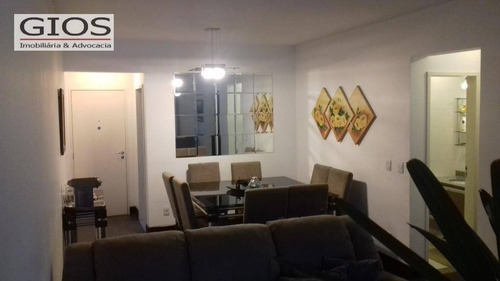 Apartamento À Venda, 100 M² Por R$ 710.000,00 - Limão (zona Norte) - São Paulo/sp - Ap0155