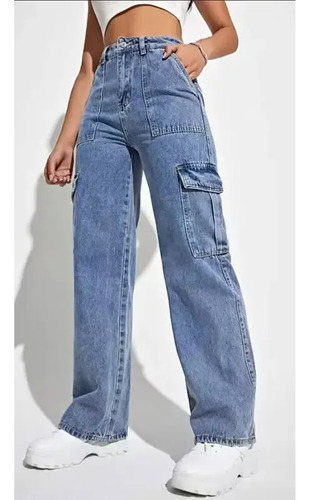 Vaqueros Vaqueros De Pierna Recta Para Mujer, Ropa De Trabaj