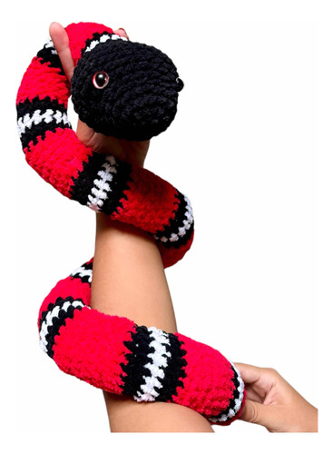 Serpiente Tejida A Crochet