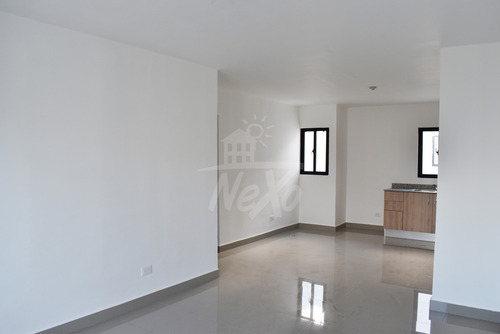 Alquiler Apartamento Nuevo Con Piscina, Santiago (ahf-204)