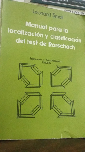 Manual Para La Localizacion Y Clasificacion Del Test De Rors