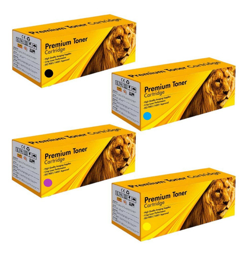 4 Toners Compatible 304a Color Lj Cm2320 Cp2020 Cp2025 3.5/2 Cyan Magenta Amarillo Negro