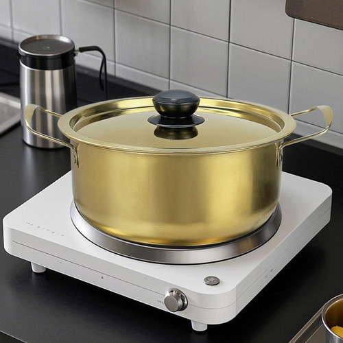 Olla Para Cocinar Ramen Coreana, Olla Portátil Para Sopa De