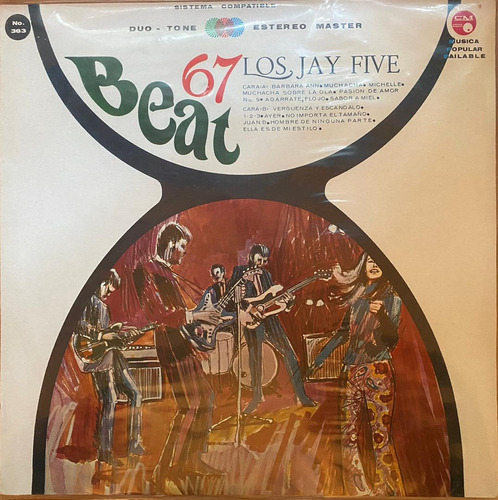 Disco Lp - Los Jay Five / Beat 67. Album (1967)