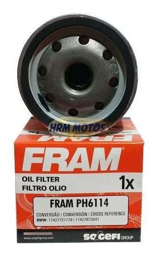 Filtro Oleo Fram Ph6114 Moto Bmw F800gs F800r S1000rr K1300