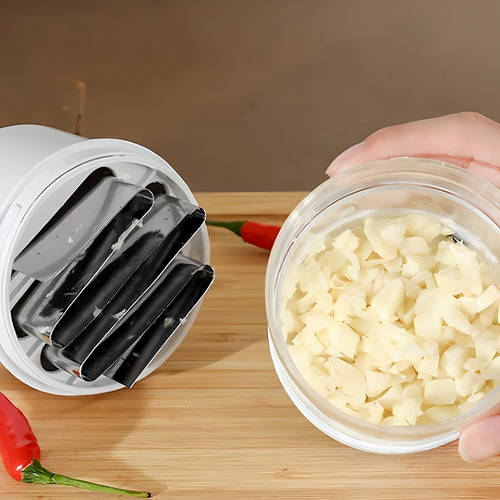 Triturador Picador Fatiador De Alimentos Manual Laminas Inox