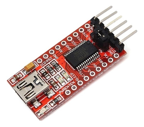 10x Módulos Conversor Ftdi Usb Para Ttl Rs232 Serial C/ Cabo