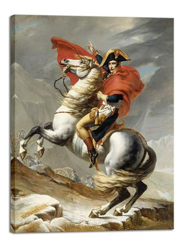  Pintura Reproducción Hd De Napoleon Cruzando Los Alpes  Com