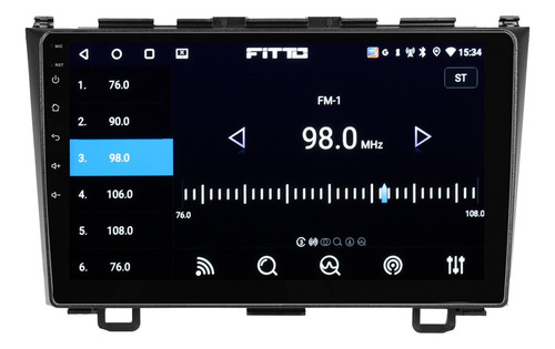 Multimidia Honda Crv 2007/2011 Android 14 2gb/64gb 9p