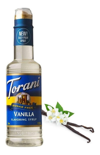 Jarabe De Vainilla Original Italia Torani Sugar Free Syrup