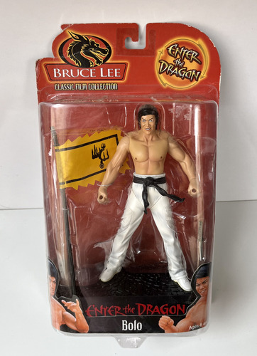 Figura Bolo Yeung Enter The Dragon Bruce Lee 2000 (Usado)
