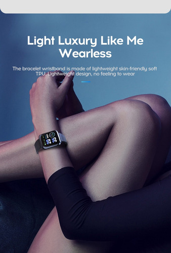 Imagen 10 de 10 de Reloj Inteligente 116 Plus D13 Smartwatch Fit Android iPhone