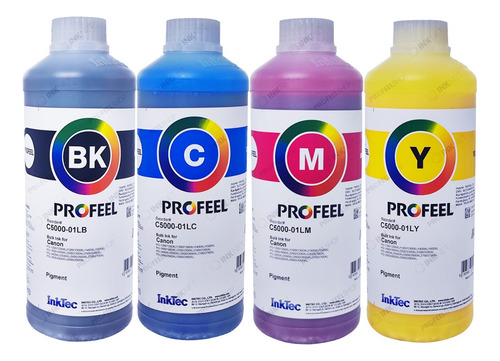 Tinta Inktec Profeel C5000 Maxify Gx Pixma Tc20 1litro Cmyk